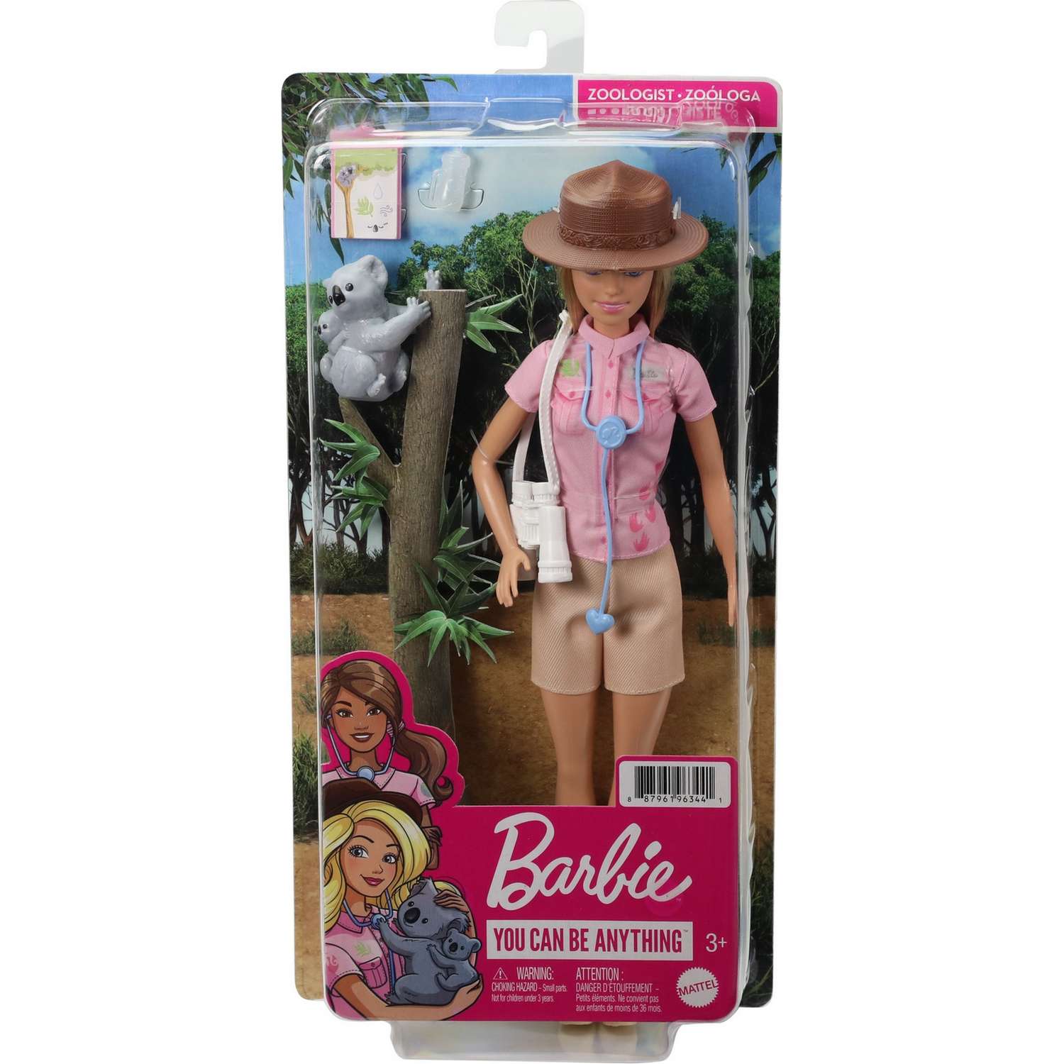 Кукла Barbie Зоолог с тематическими аксессуарами GXV86 GXV86 - фото 2