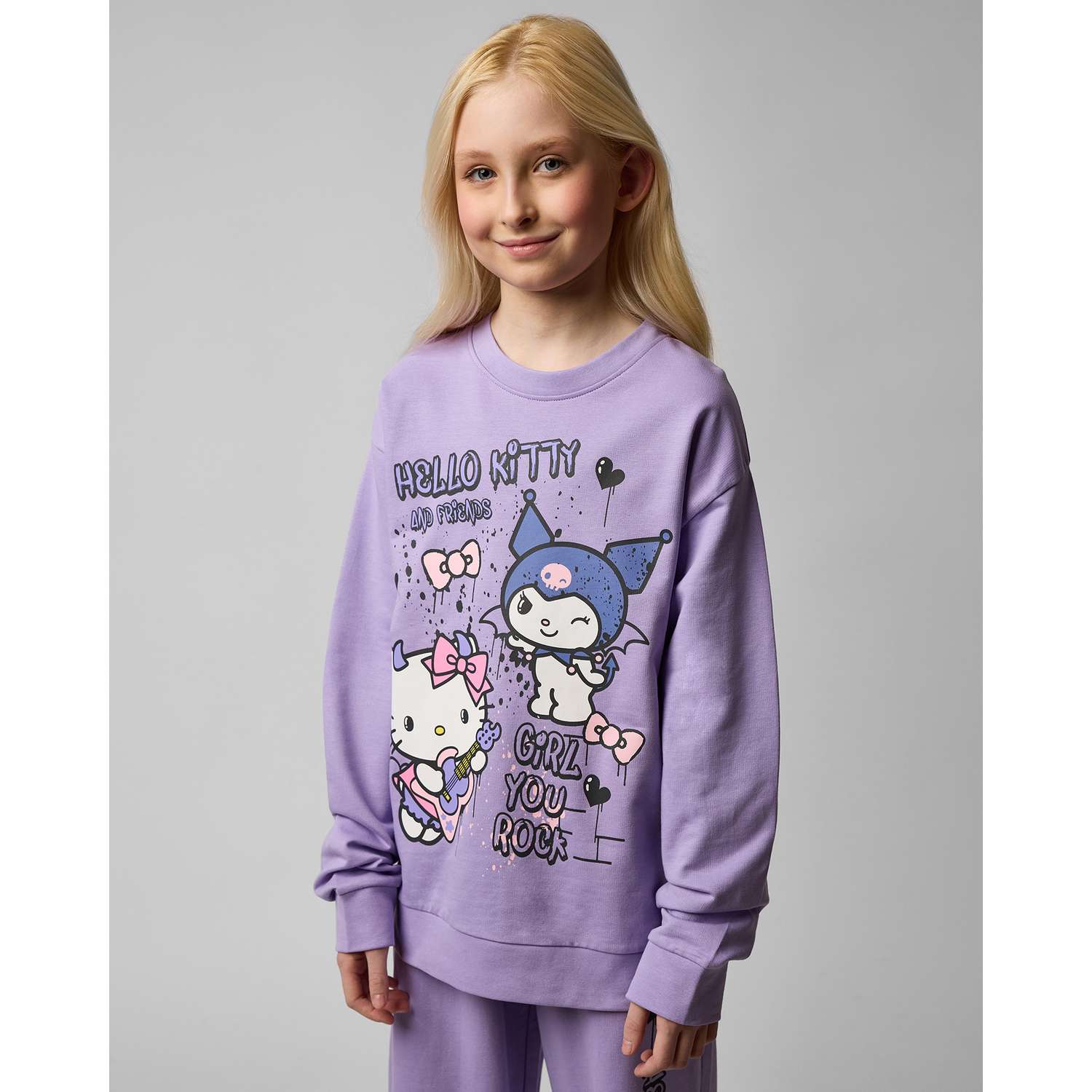 Свитшот HELLO KITTY AND FRIENDS S25LC3-H8A6908tg-D7 - фото 1