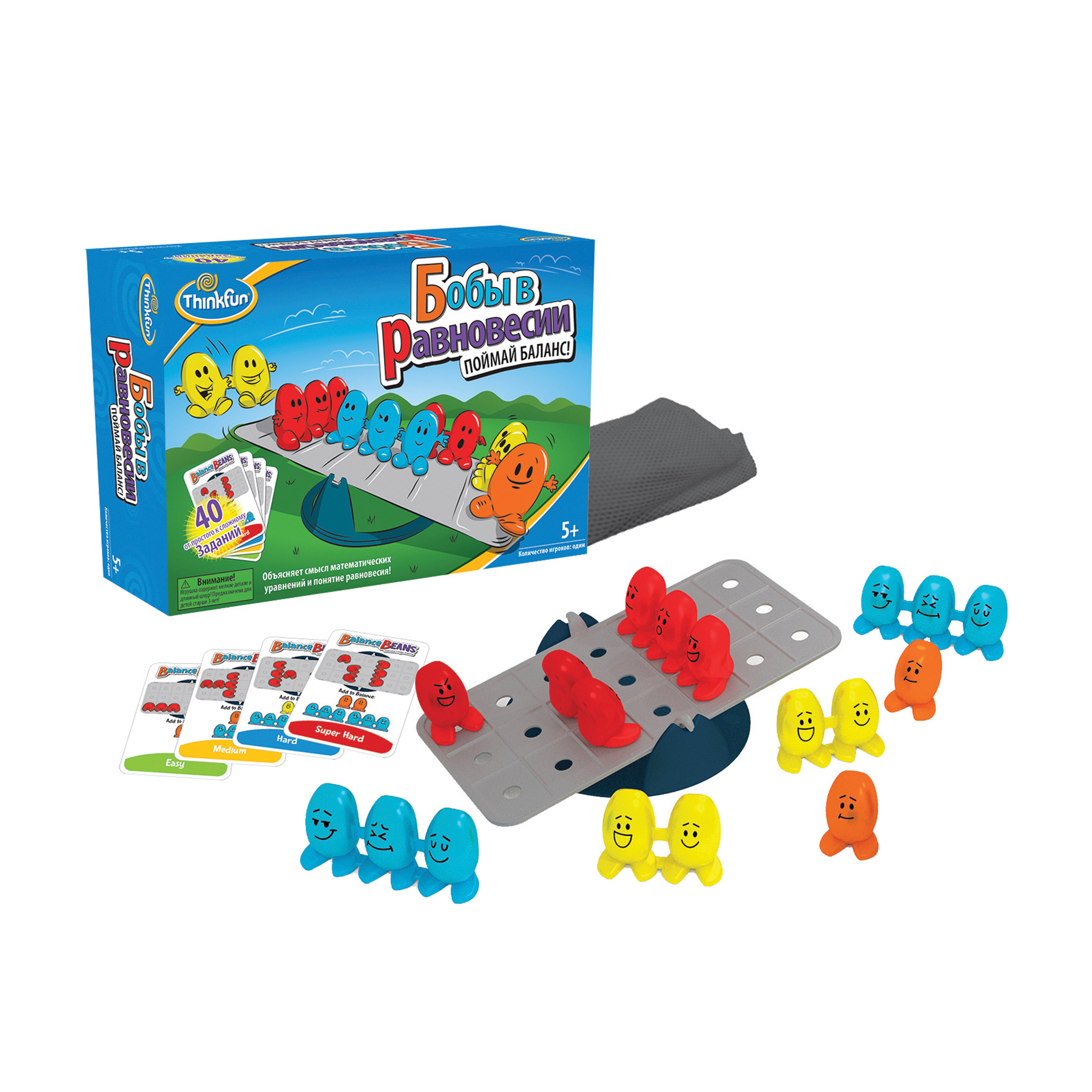 Игра Thinkfun Бобы в равновесии - Поймай баланс