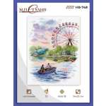 Набор для вышивания М.П.Студия крестом НВ-748 В парке 34х25см
