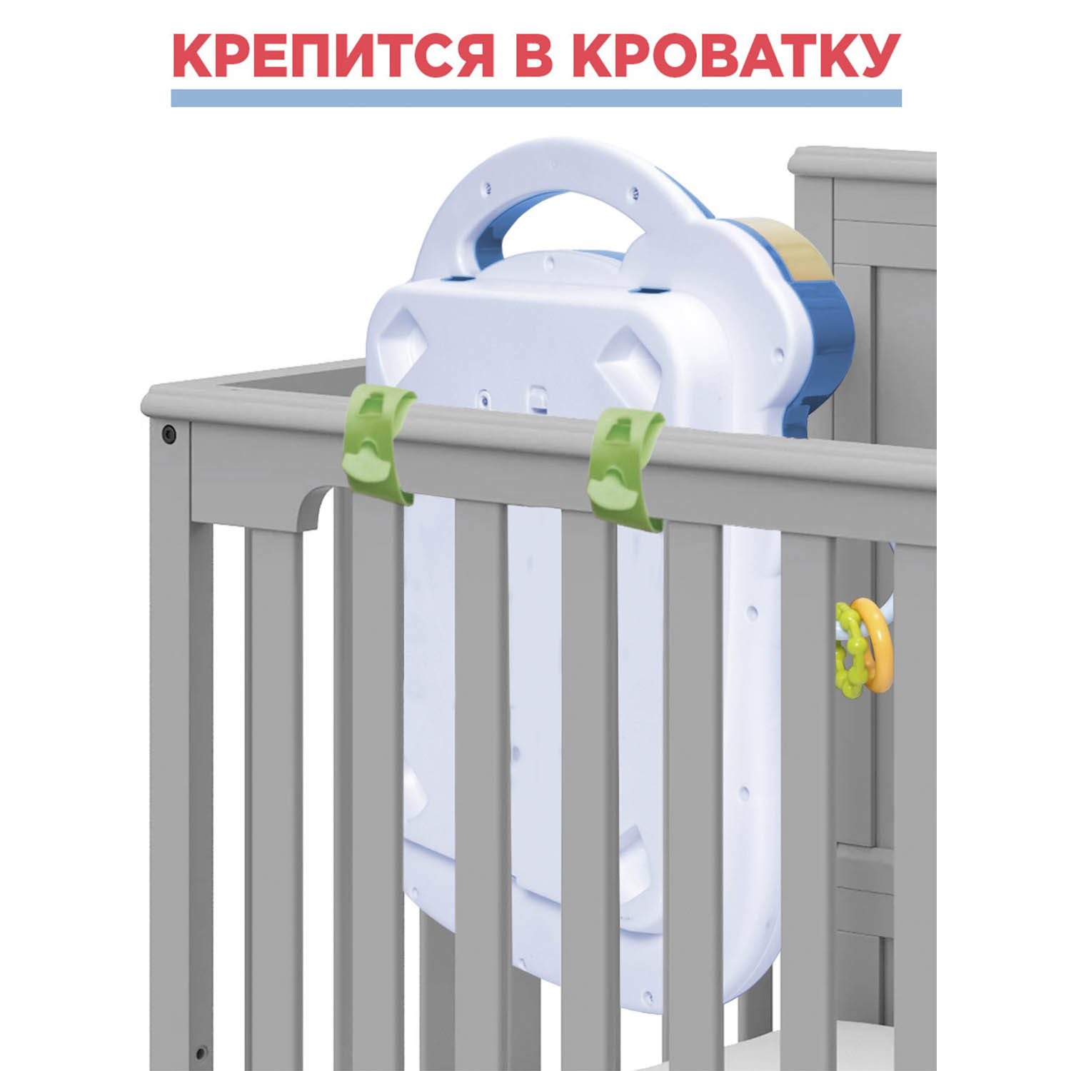 Ходунки-каталка BabyCare 3в1 Spin синие - фото 12