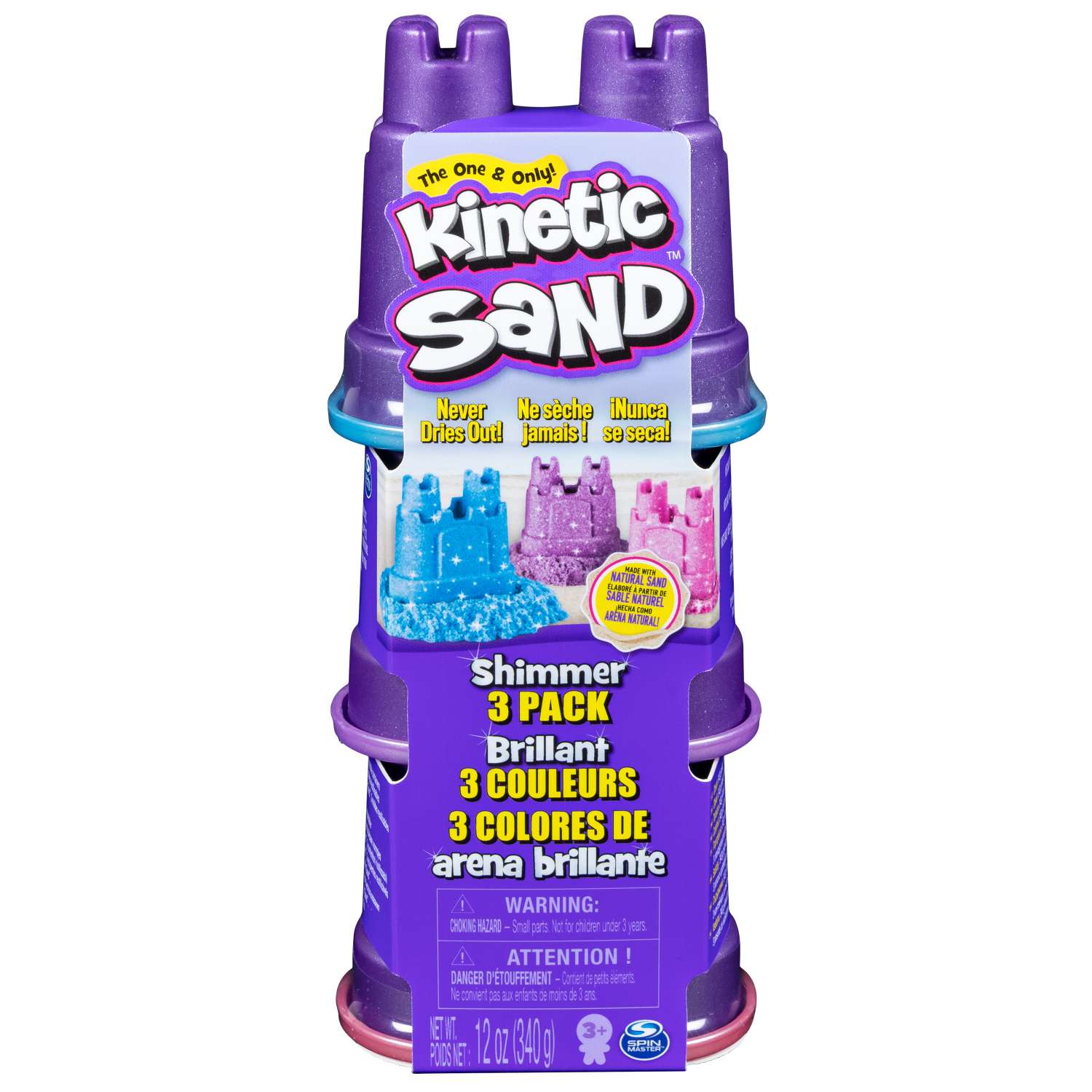 Набор для лепки Kinetic Sand Мерцание 6053520 - фото 2