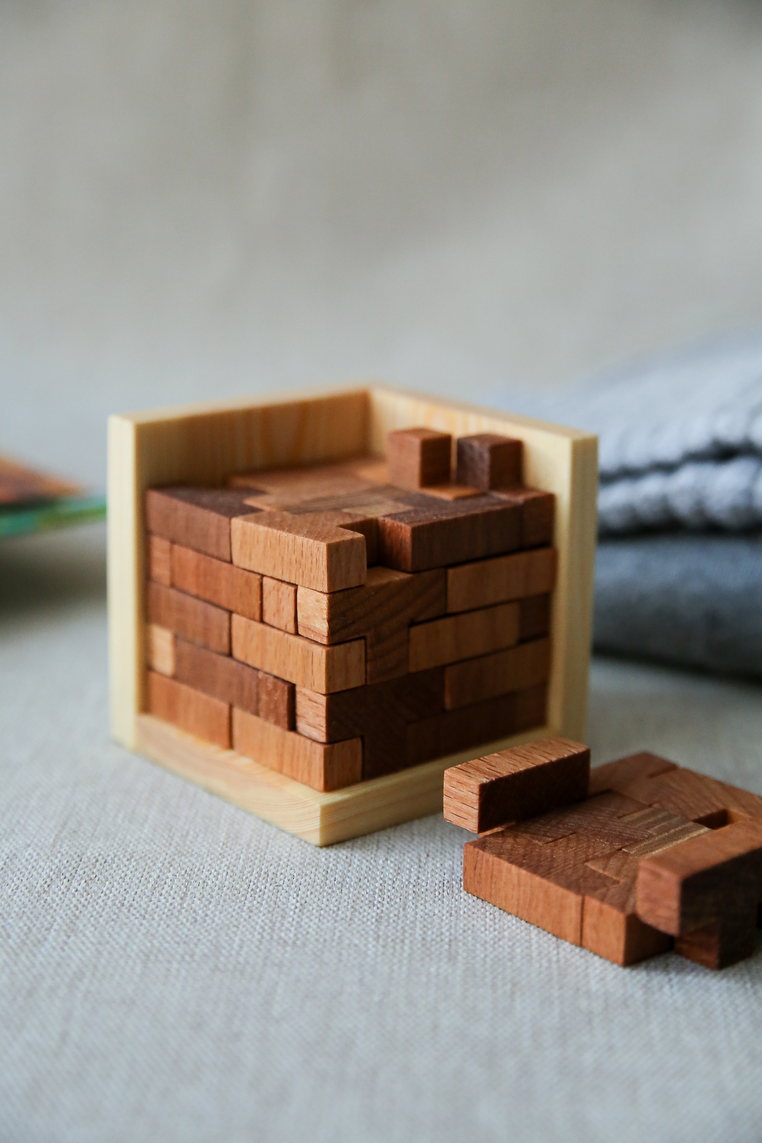 Головоломка KRONA куб деревянный - фото 7