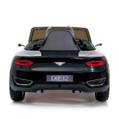 Электромобиль Sima-Land Bentley EXP 12 Speed 6e Concept EVA колеса кожаное сидение цвет черный
