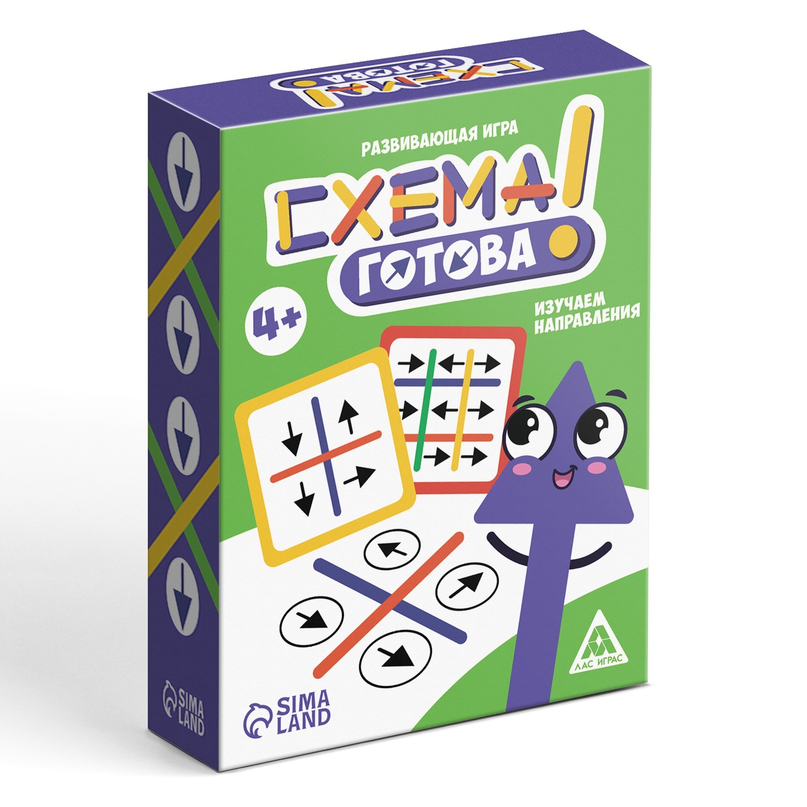 Настольная игра Лас Играс Схема готова 4+ - фото 5