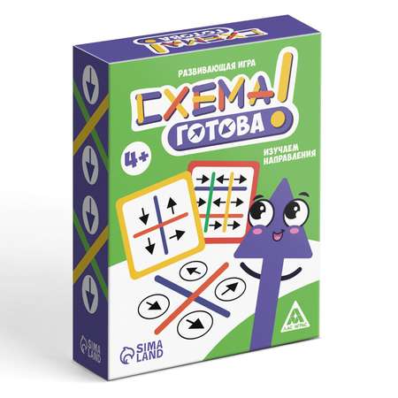 Настольная игра Лас Играс Схема готова 4+