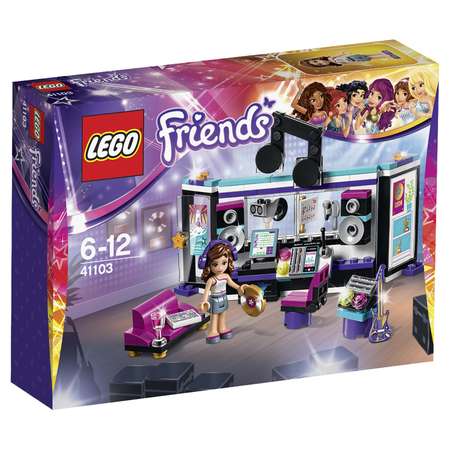 Конструктор LEGO Friends Поп звезда: студия звукозаписи (41103)