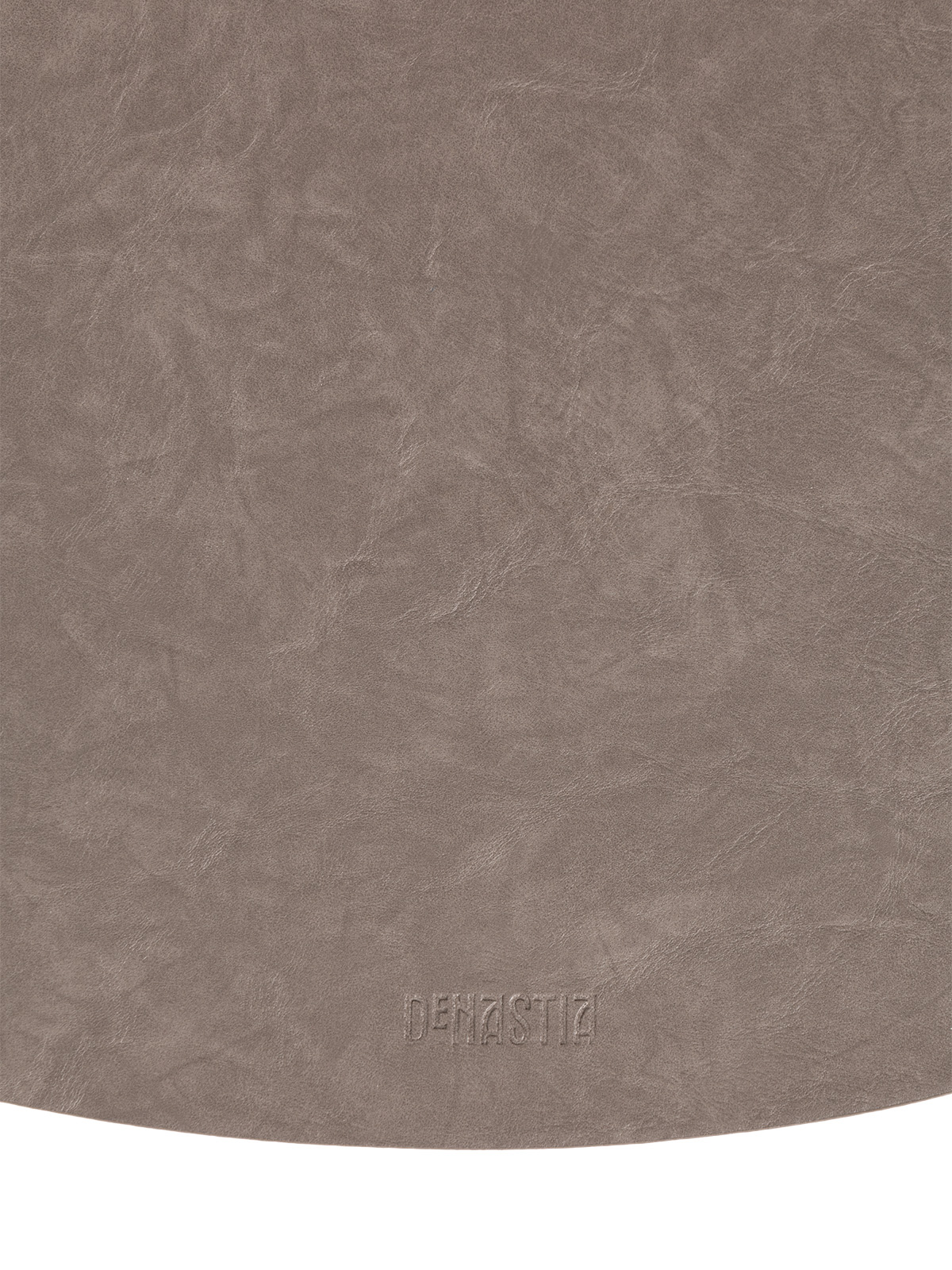 Салфетка сервировочная DeNASTIA Металлик 45x36 см экокожа серый E000586 - фото 3
