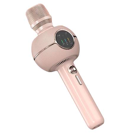 Микрофон DIVOOM караоке с динамиком StarSpark розовый
