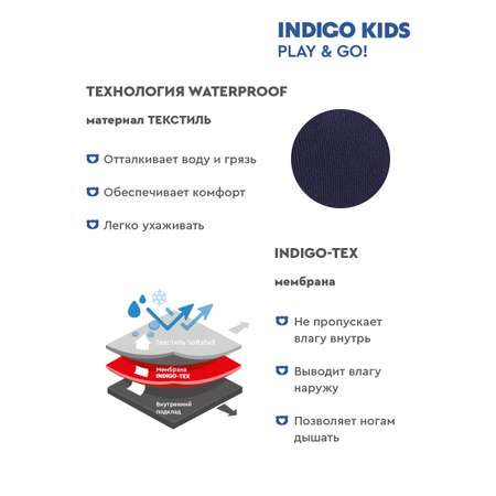 Дутики Indigo kids