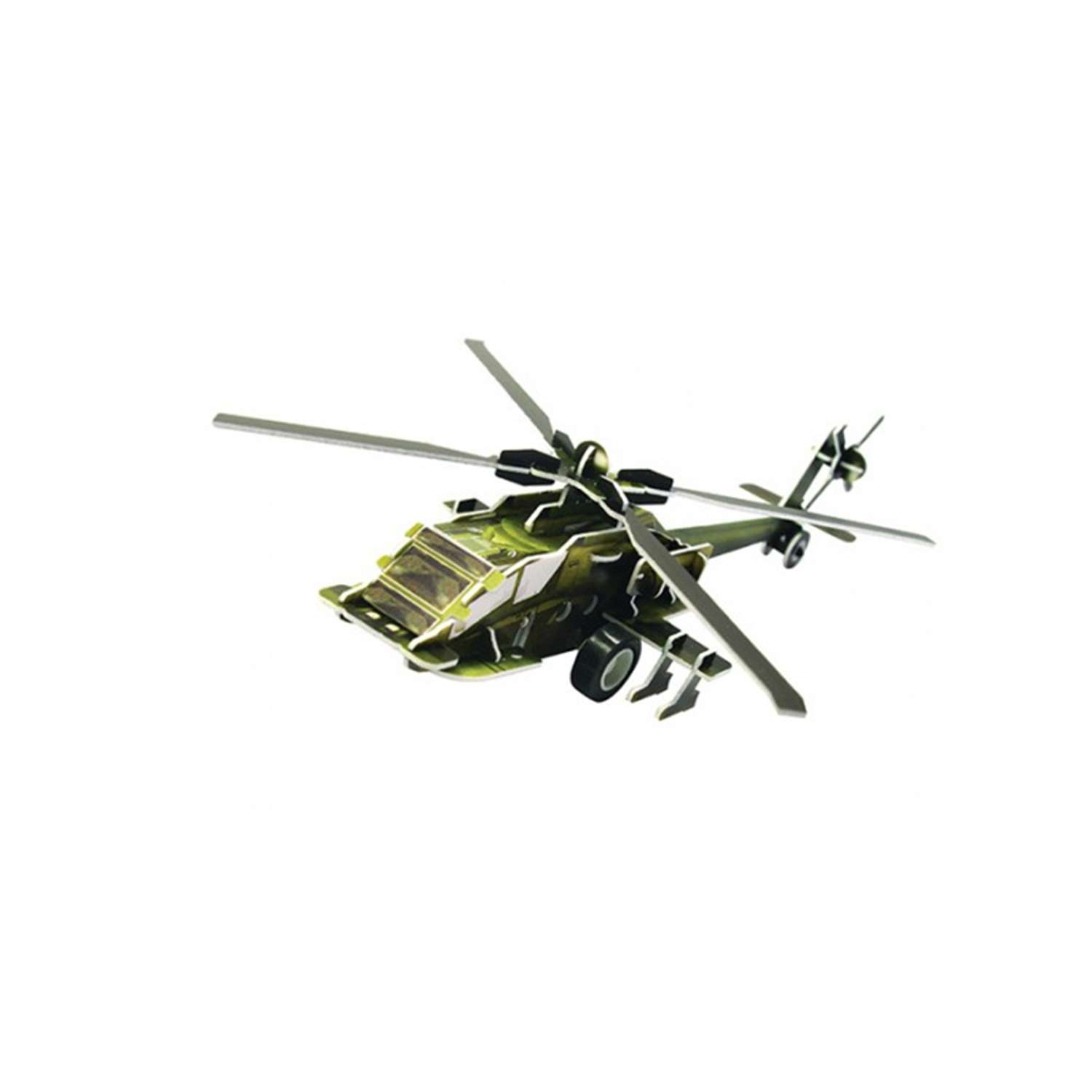 3D Пазл IQ 3D PUZZLE Вертолет AH64 (инерц.) - фото 2