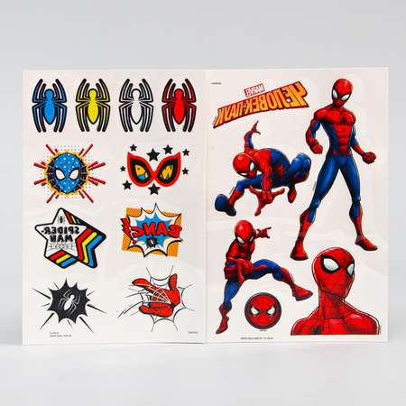 Набор татуировок Marvel детские Герой Человек-Паук 5149141 Marvel