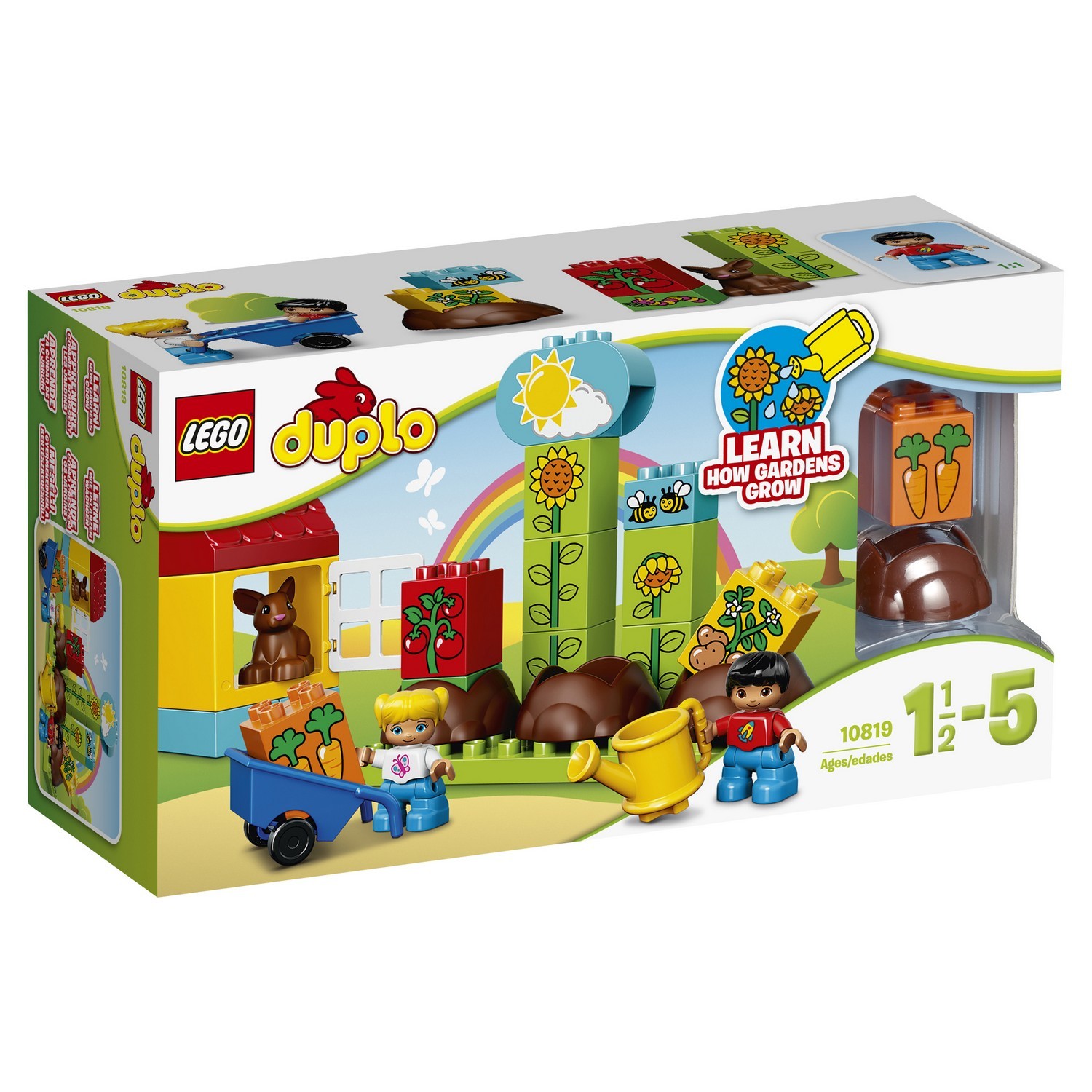 Конструктор LEGO DUPLO My First Мой первый сад (10819) купить по цене 639 ₽  в интернет-магазине Детский мир