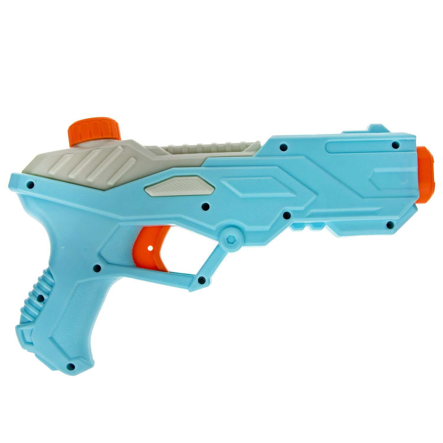 Водяной пистолет Аквамания 1TOY детское игрушечное оружие 32 см голубой - фото 1