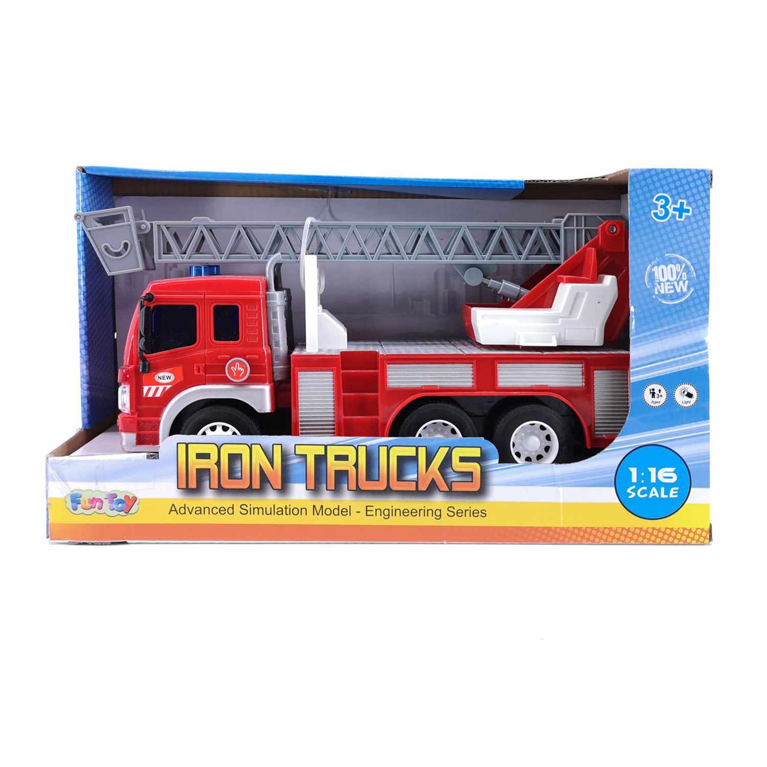 Грузовик Fun Toy 1:16 инерционный 44404/5 - фото 2