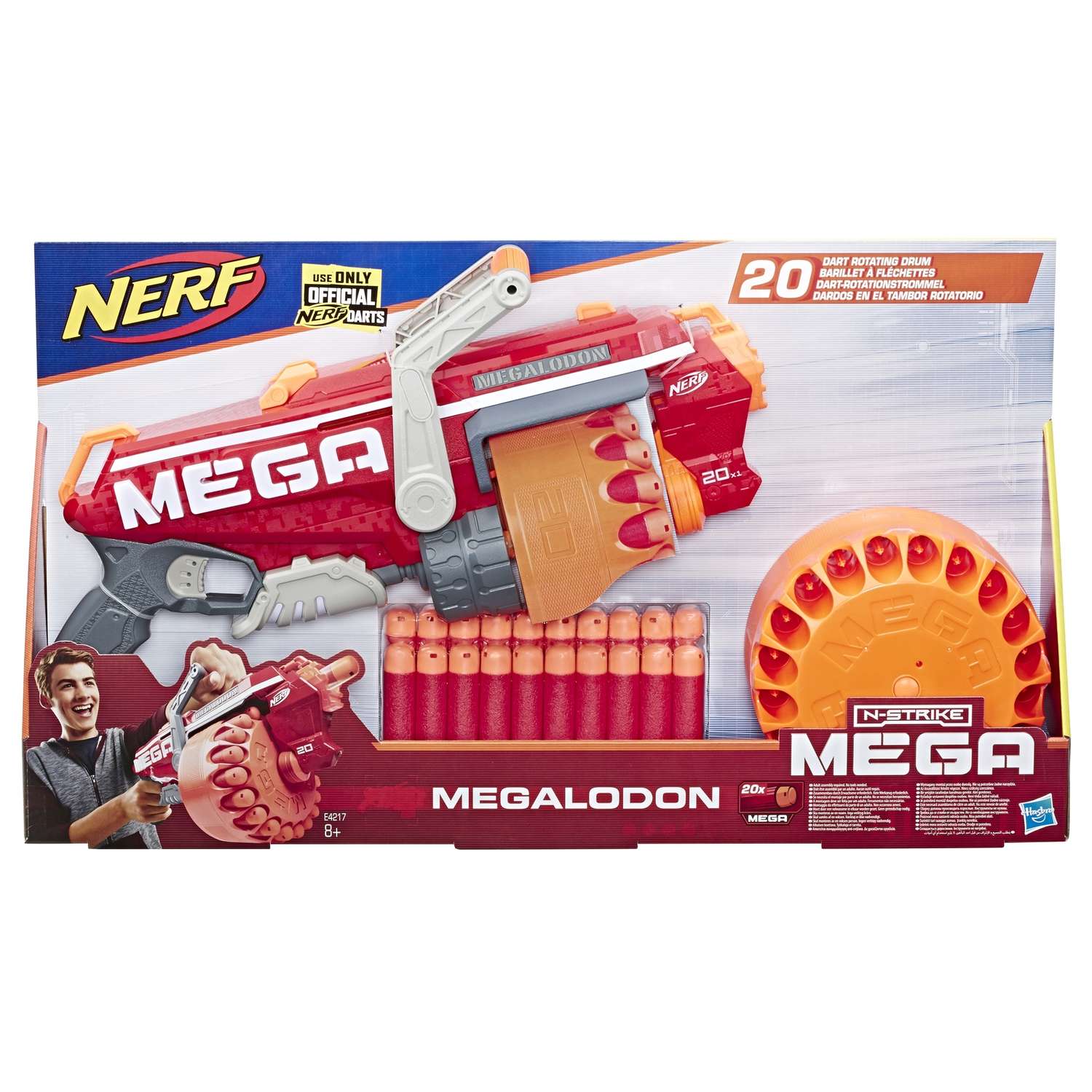 Игрушка Nerf Мега Мегалодон E4217EU4 - фото 2