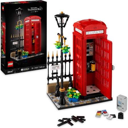 Конструктор LEGO Красная лондонская телефонная будка 21347