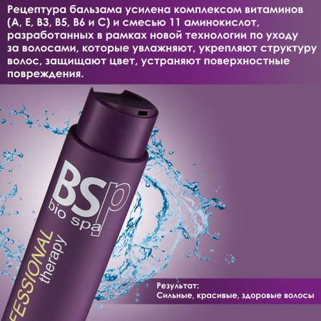 Бальзам BSP bio spa Активатор роста волос 400 мл