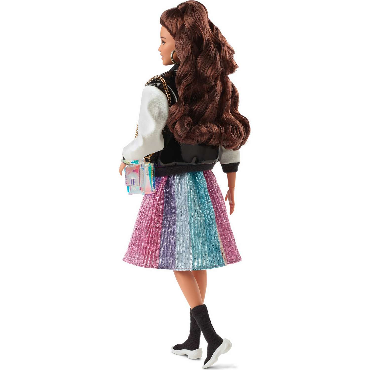 Кукла Barbie стильная с каштановыми волосами HCB75 HCB75 - фото 3