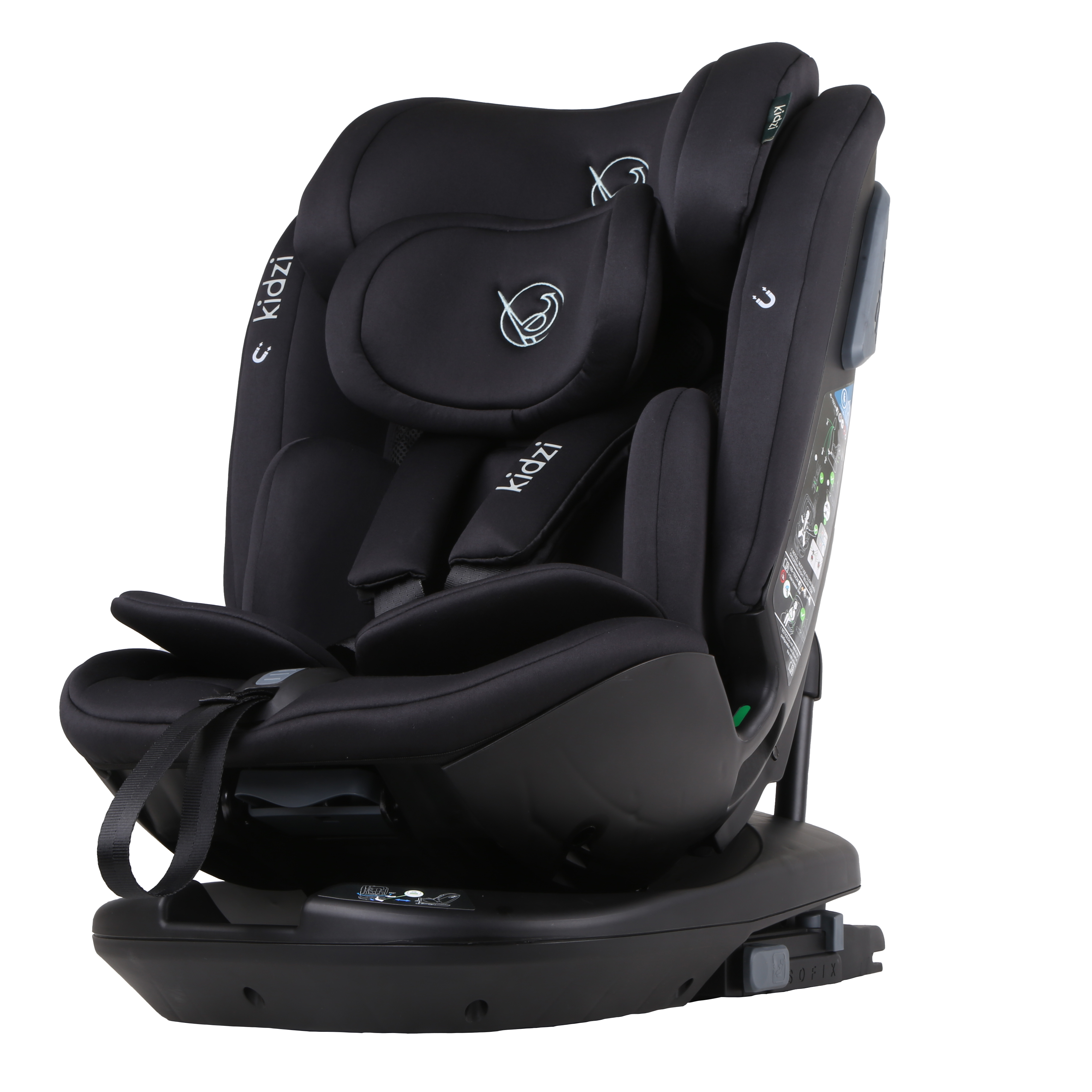 Автокресло Kidzi SPIN PLUS 360 i-SIZE Isofix 0+/1/2/3 (0-36 кг) - фото 14