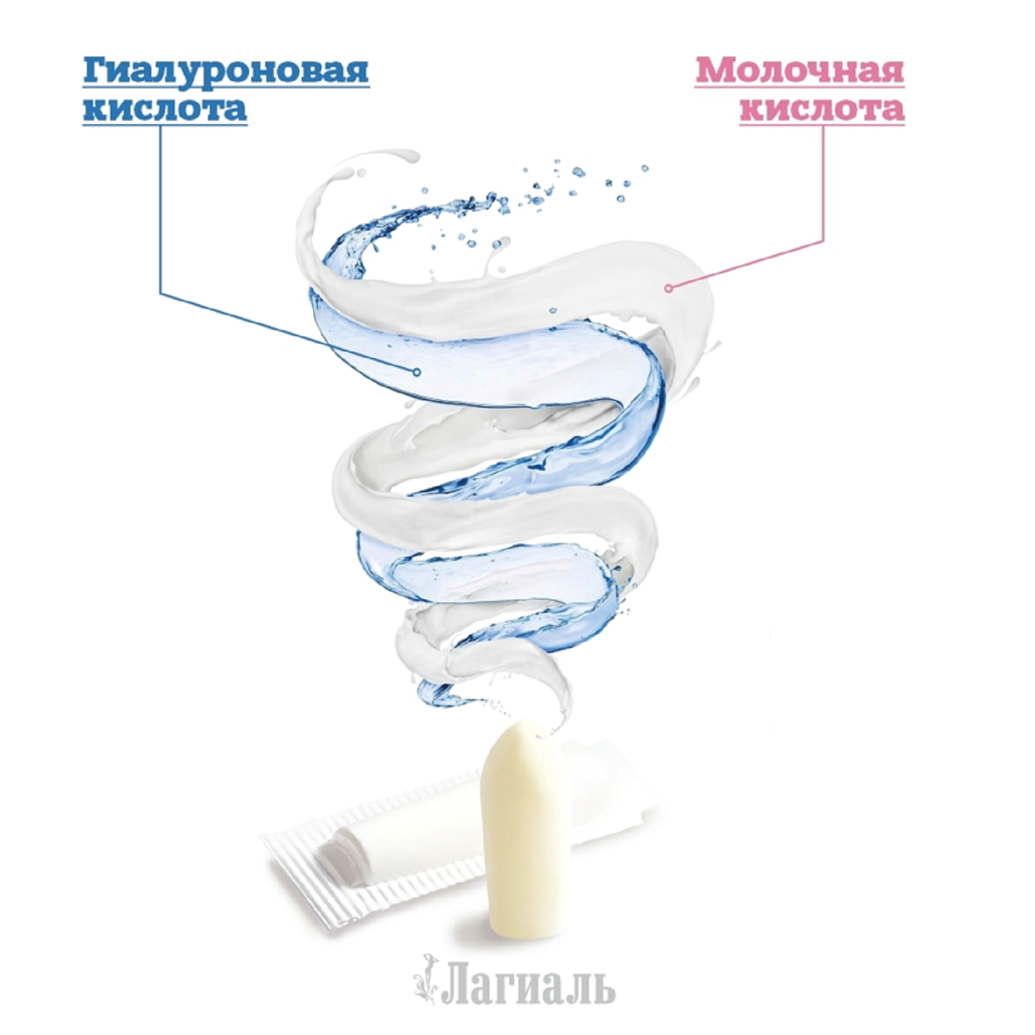 Крем-свечи Лагиаль Увлажняет восстанавливает защищает слизистую оболочку интимной области - фото 5
