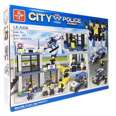 Конструктор City police BalaToys Pioneer 505 деталей