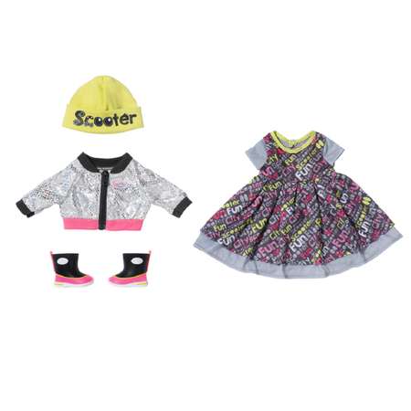 Набор одежды для куклы Zapf Creation BABY born делюкс для прогулок по городу