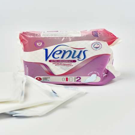 Прокладки Venus Ultra absorbency Long 8 шт