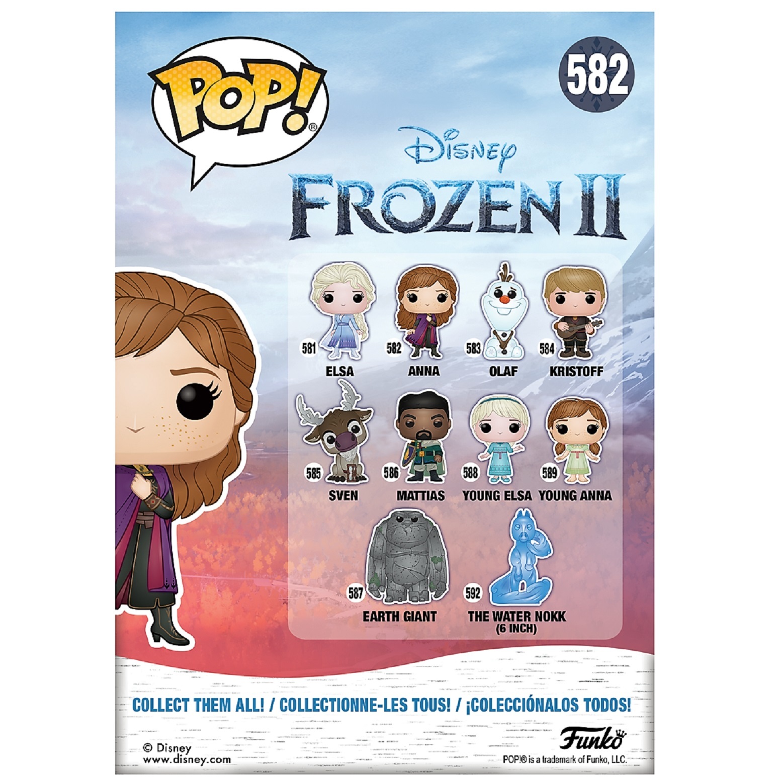 Игрушка Funko Pop Disney Frozen 2 Anna Fun254934 - фото 6