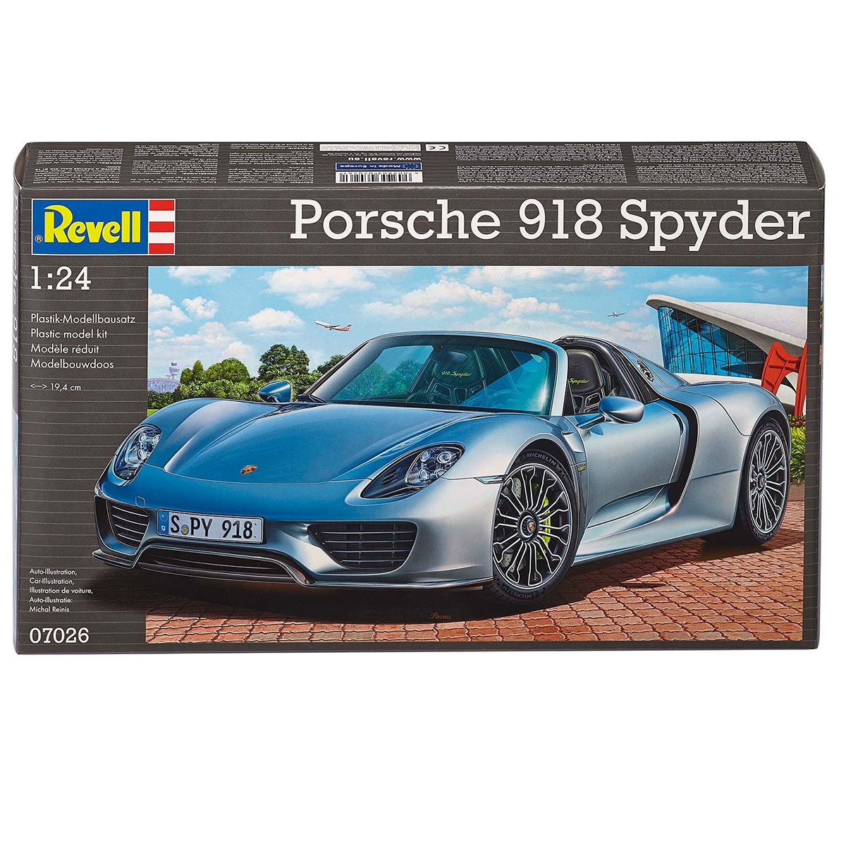 Сборная модель Revell Автомобиль Porsche 918 Spyder 07026 - фото 1