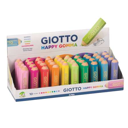 Ластик GIOTTO Happy Gomma в ассортименте 233800