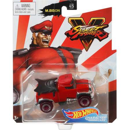 Машинка Hot Wheels Герои компьютерных игр Street Fighter М Байсон GJJ33