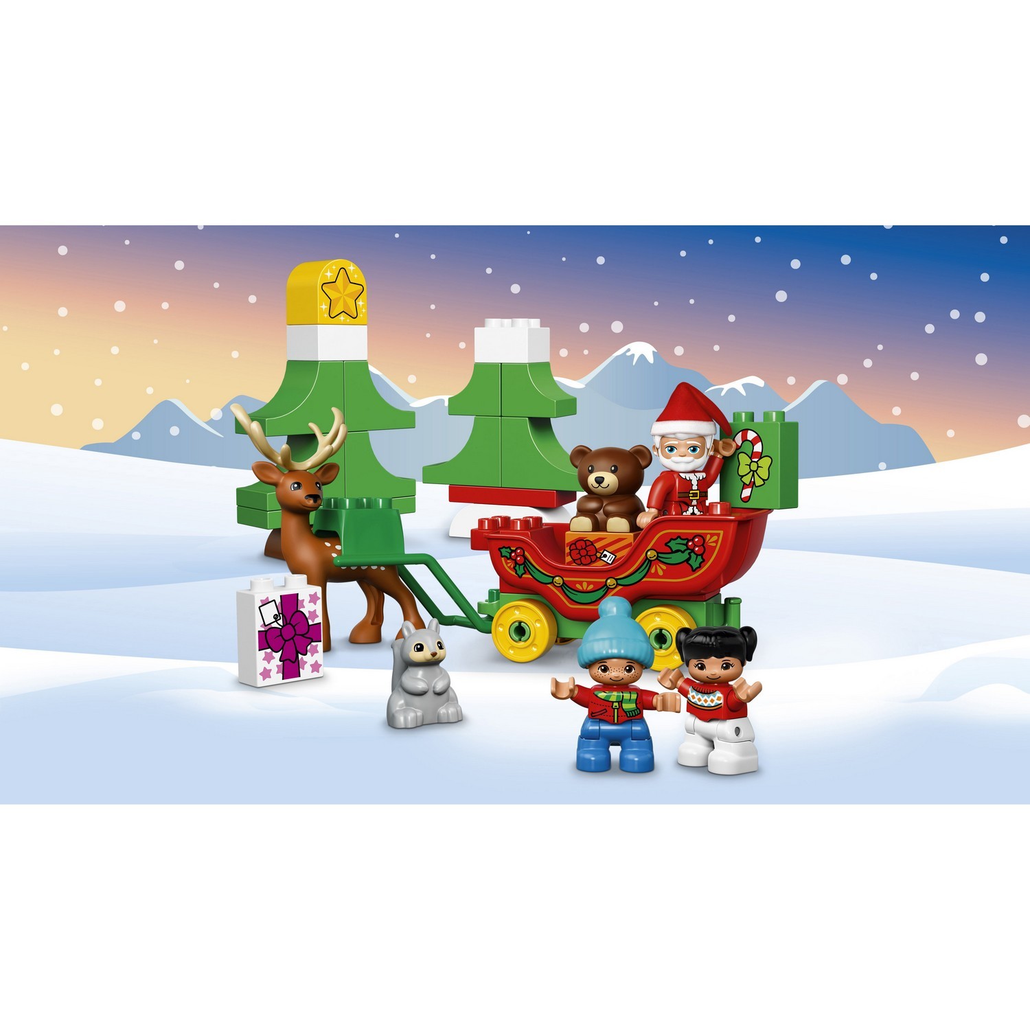 Конструктор LEGO DUPLO Новый год блочный - фото 5