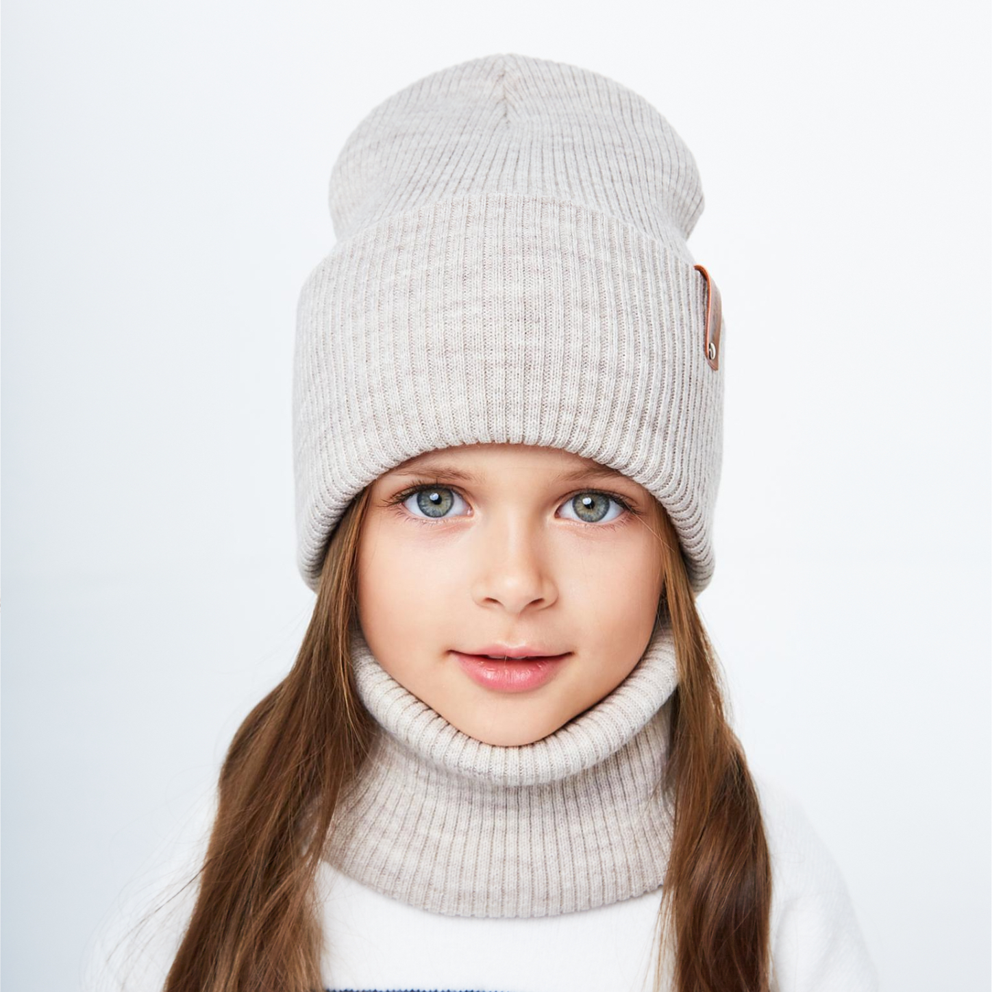 Комплект NYCkids NYC-H-52-lopataW-beige - фото 3