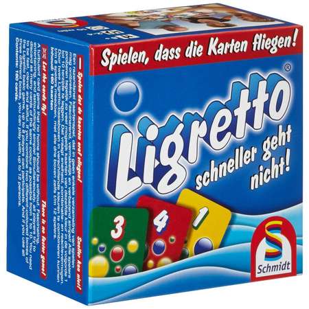 Настольная игра Schmidt Ligretto в синей коробке