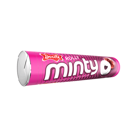 Конфеты Docile Rolly minty cherry Мятная вишня 29г