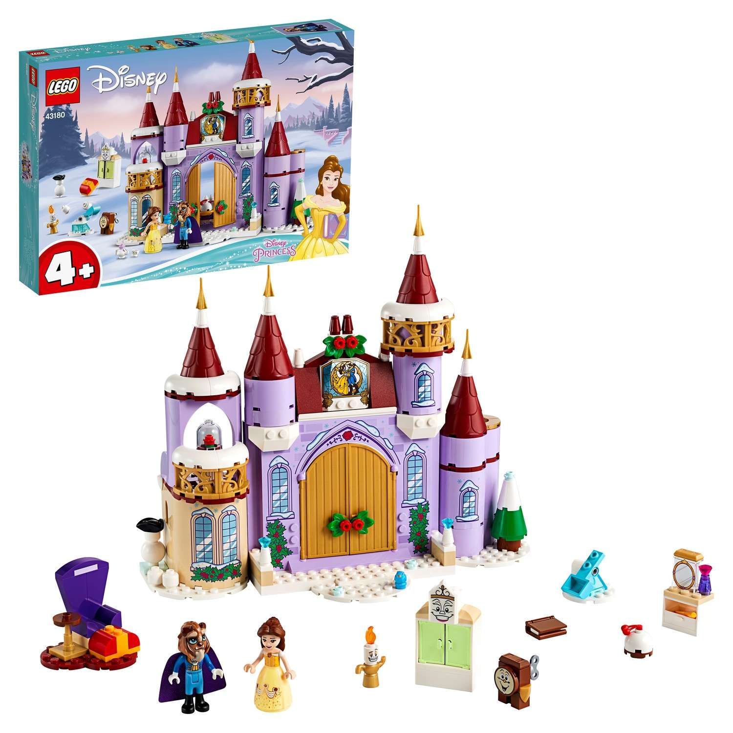 Конструктор LEGO Disney Princess Зимний праздник в замке Белль 43180 - фото 1