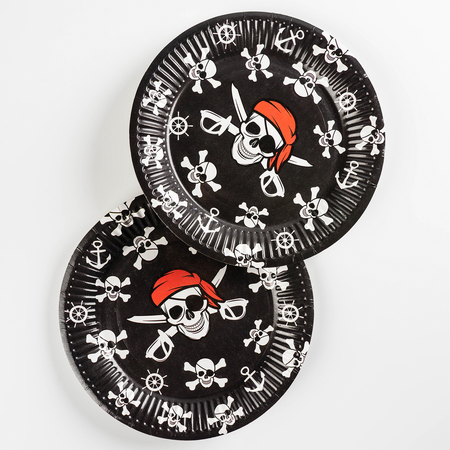 Набор бумажной посуды Страна карнавалия Пиратский