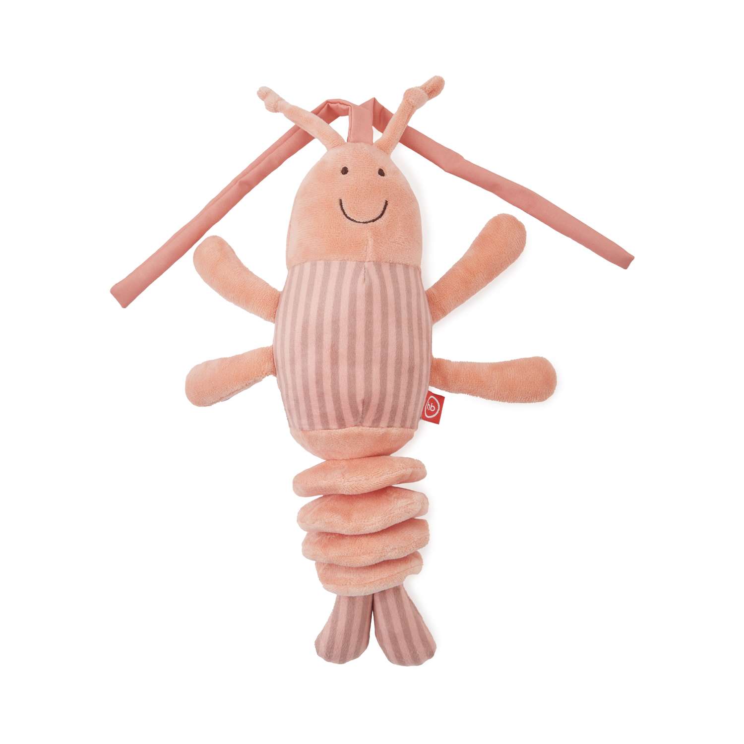 Игрушка-растяжка Happy Baby Креветка с вибрацией подвесная 330711 - фото 1