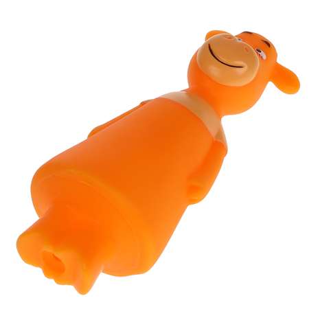 Игрушка для ванны Играем вместе Оранжевая корова Ма 315997
