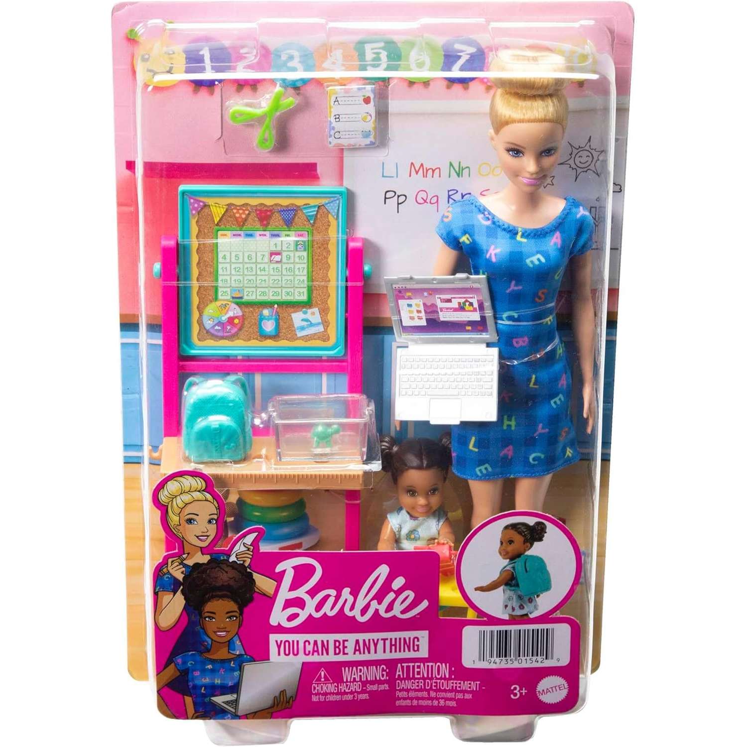 Кукла Barbie Кем стать? Учительница HCN19 HCN19 - фото 6