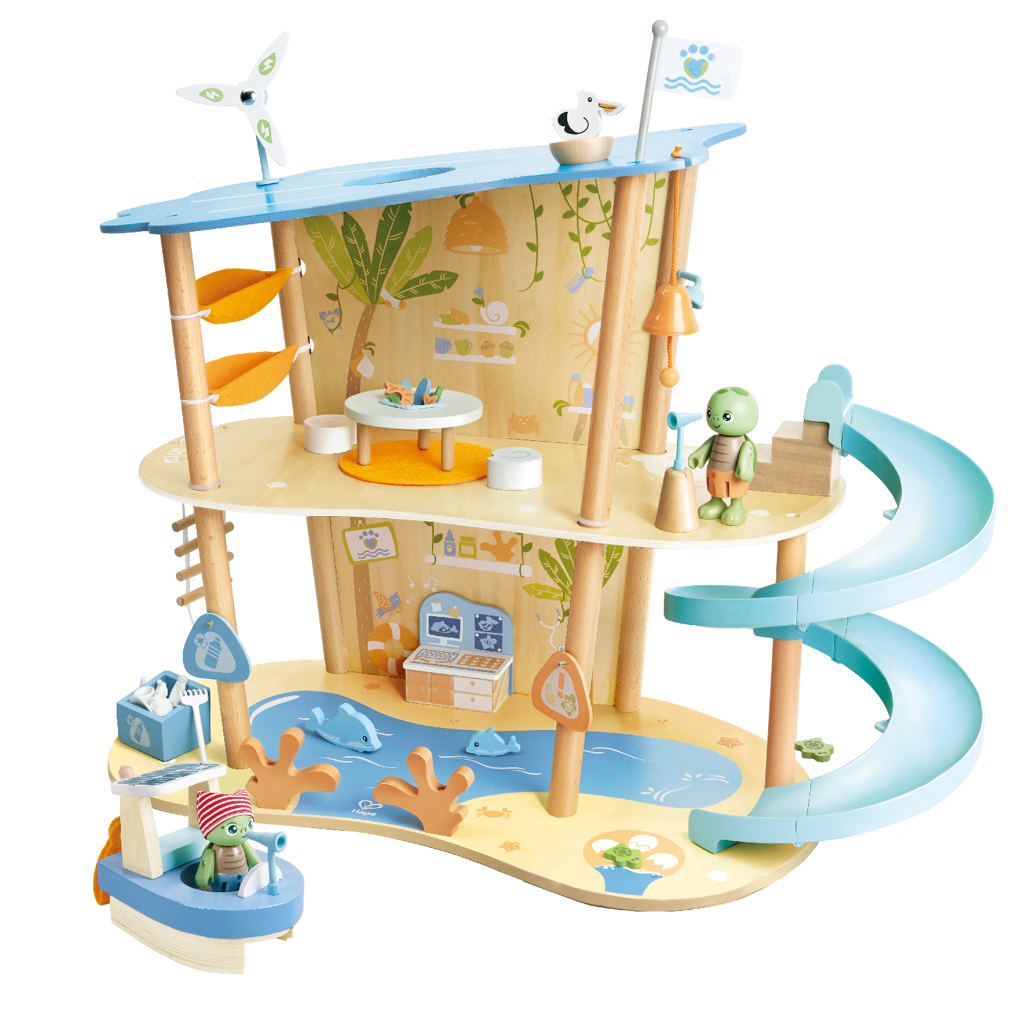 Детский игровой набор HAPE Океаническая спасательная станция E3419_HP E3419_HP - фото 2