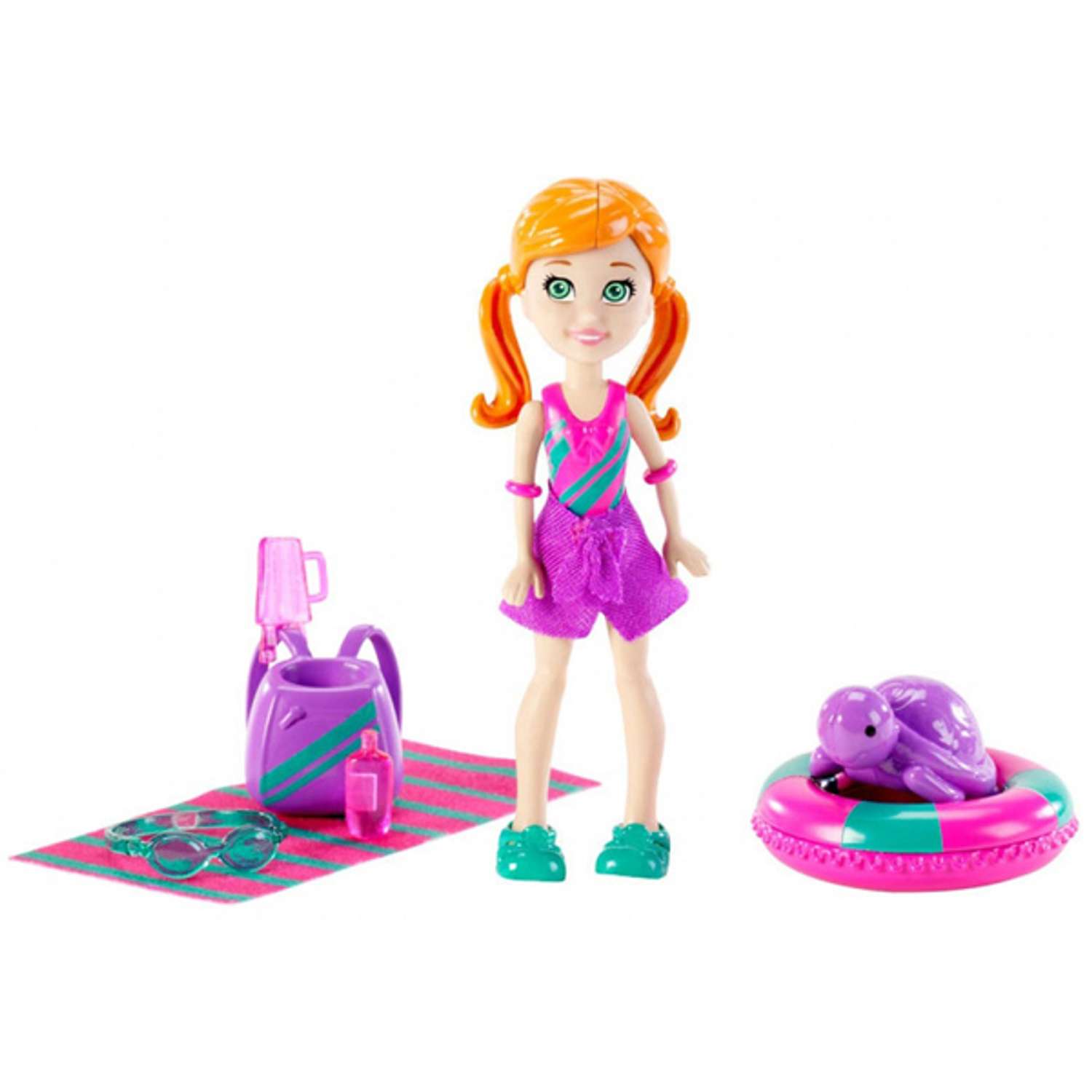 Кукла Polly Pocket Flip Barbie с аксессуарами в ассортименте 173213/W6223 - фото 3