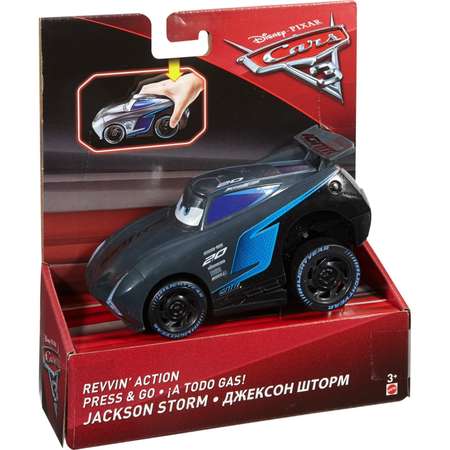 Машина Cars Тачки 3 с автоподзаводом Джексон Шторм DVD34