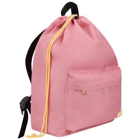 Рюкзак на шнурке Проф-Пресс Rose style цвет розовый размер 26x40x17 см