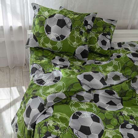 Комплект постельного белья TEO kids Футбол 1.5-спальный наволочка 50х70 см