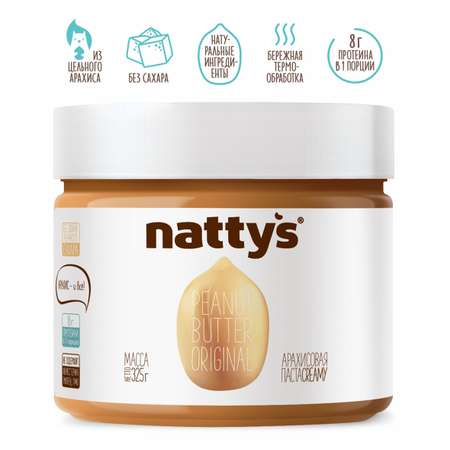 Паста арахисовая Nattys Original 325 г