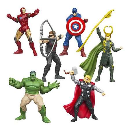 Фигурки героев фильма Мстители Marvel 5 см в ассортименте