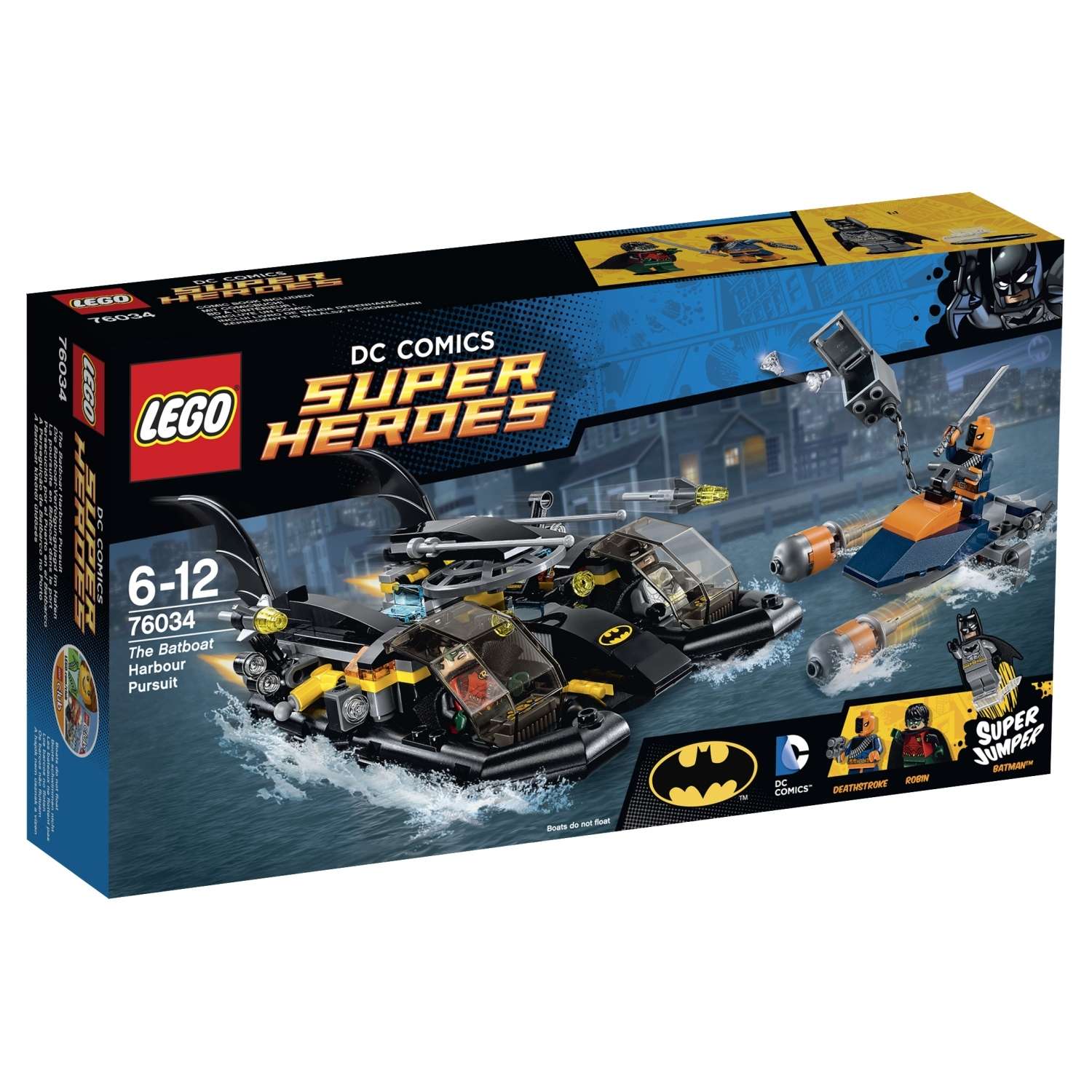 Конструктор LEGO Super Heroes Погоня в бухте на Бэткатере (76034) - фото 2