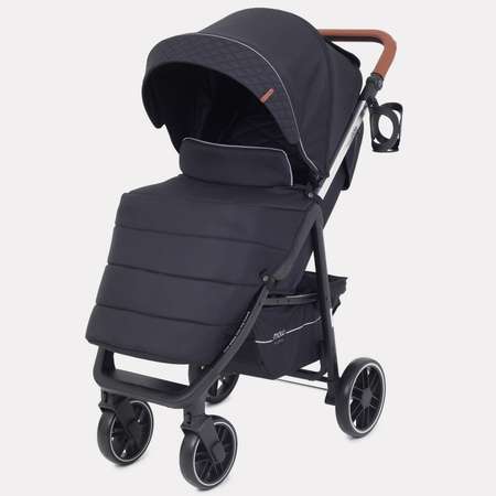 Коляска прогулочная MOWbaby Ride Silver-Black